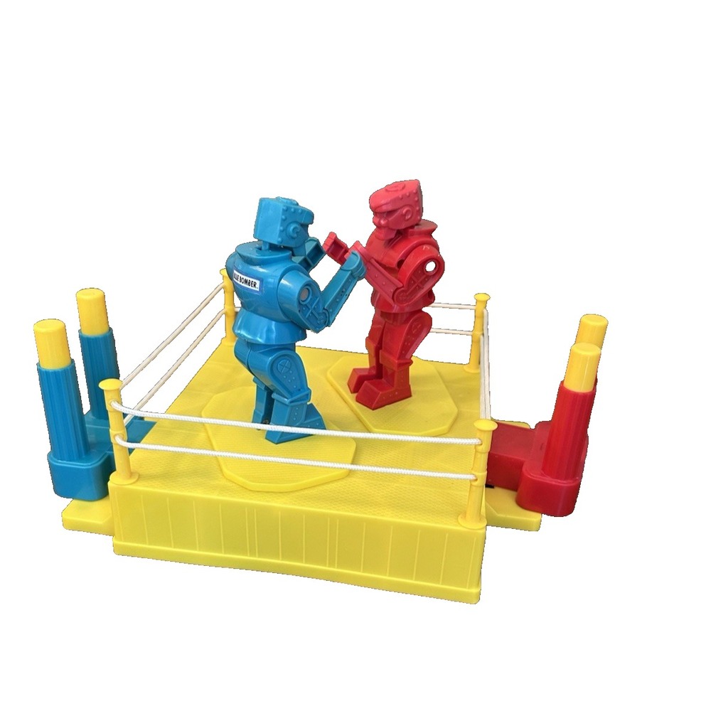 Rock Em Sock Em Robots Toy Boxing Game Mattel 2014 Kids Retro Board Game